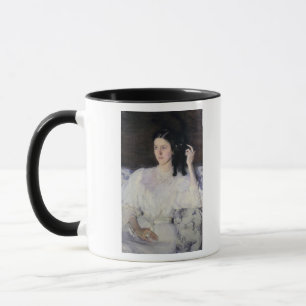 Mug Sita et Sarita, ou jeune fille avec un chat