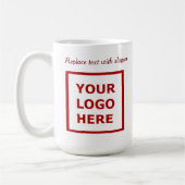 Mug Site Web de Slogan de Logo Commercial Moderne (Gauche)