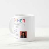 Mug Site Web Résultats de recherche Meilleure maman ja (Devant gauche)
