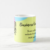 Mug site web simple de société commerciale code-barres (Centre)