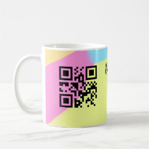 Mug site web simple de société commerciale code-barres