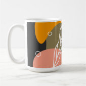 Mug Sites abstraits intéressants avec feuilles (Gauche)