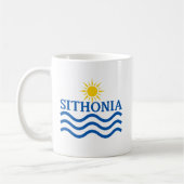Mug SITHONIE Vagues Grèce-Soleil (Gauche)