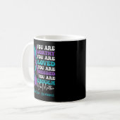 Mug Sitive Motivational Suprt Suicide Prevention Aware (Devant gauche)