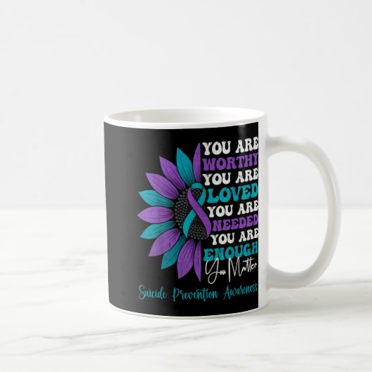 Mug Sitive Motivational Suprt Suicide Prevention Aware (Droite)