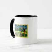 Mug Sitka, AlaskaGrandes lettres ScènesSitka, AK (Devant gauche)