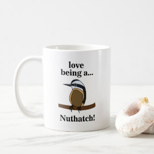 Mug Sittelle Oiseau Jardinier Ornithologue