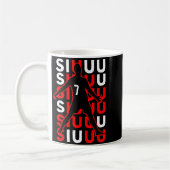 Mug Siuuuu Funny Soccer Present For Soccer Lovers Fan  (Gauche)