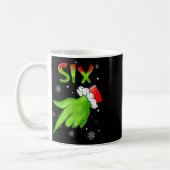 Mug Six Funny Six Seven 6 7 Mème Santa Noël Xmas (Gauche)