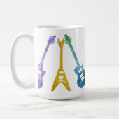 Mug Six guitares franchement électriques (Gauche)