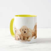 Mug Six Marionnettes Golden Retriever (Devant gauche)