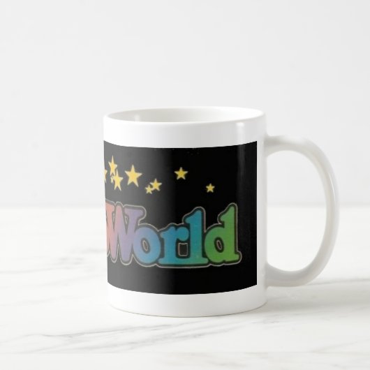 Mug Six parcs d'attractions d'Astroworld de drapeaux (Droite)