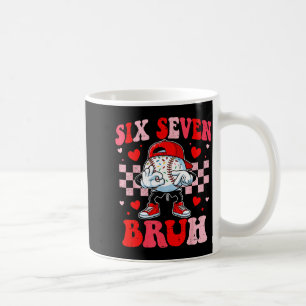 Mug Six sept 67 bruh 6 7 mème baseball glace goutte