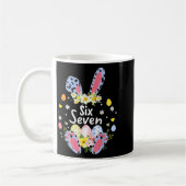 Mug Six sept 67 mème 6 7 lapin léopard enfants drôle (Gauche)