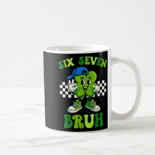 Mug Six sept bruh 67 mème jour de la Saint-Patrick pou (Droite)