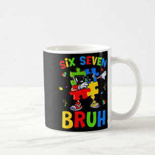 Mug Six sept bruh casse-tête de sensibilisation à l'au