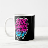 Mug Six Seven 67 Bysebyll Crème Glacée Drip Mason Meme (Gauche)