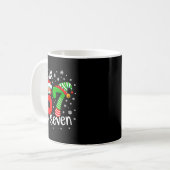 Mug Six Seven 67 Meme 6 7 Elf Santa Christmas (Devant gauche)