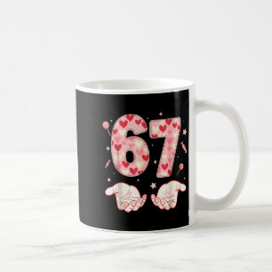 Mug Six Seven 67 Mème 6 7 Saint-Valentin Cœur Hommes F