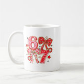 Mug Six Seven 67 Meme Coquette Bow 6 7 Valentines Day  (Gauche)