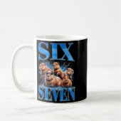 Mug Six Seven 67 Mème Drôle Capybara Contrefaçon Graph (Gauche)