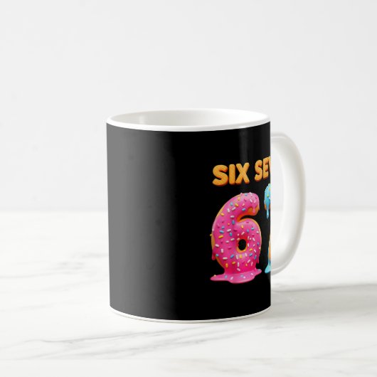 Mug Six Seven 67 Number Meme Ice Cream Drip Gen Alpha (Devant droit)