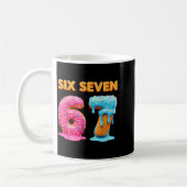 Mug Six Seven 67 Numéro Mème Glace Goutte Gen Alpha (Gauche)