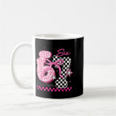 Mug Six Seven 6 7 Leopard Checkered 67 Meme Teacher Wo (Gauche)