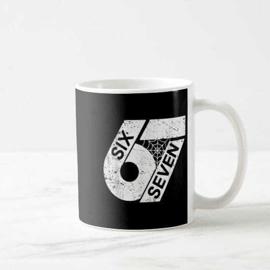 Mug Six Seven 6 7 Mème 6 7 Costume d'Halloween (Droite)