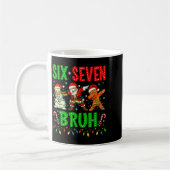Mug Six Seven 6 7 Meme Dabbing Santa Gingerbread Chris (Gauche)
