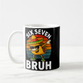 Mug Six Seven 6 7 Meme Dabbing Taco Cinco De Mayo Food (Gauche)