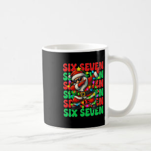 Mug Six Seven 6 7 Mème de Santa en dabbing pour Noël 6