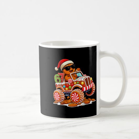 Mug Six Seven 6 7 Monster Truck Gingerbread Man Christ (Droite)