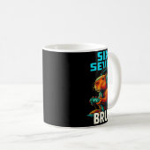 Mug Six Seven Bruh 67 Meme Funny Capybara  (Devant droit)