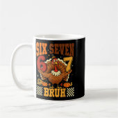 Mug Six Seven Bruh 6 7 Mème Dinde Thanksgiving Garçons (Gauche)