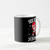 Mug Six Seven Bruh 6-7 Meme Xmas Matching Pjs Christma (Devant droit)