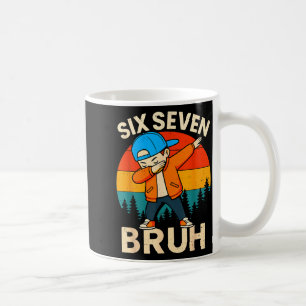 Mug Six Seven Bruh 6 7 Numéro 67 Mème Dab Dabbing Garç