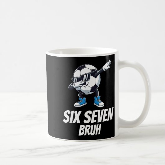 Mug Six Seven Bruh Brainrot Génération Alpha Dabbing B (Droite)