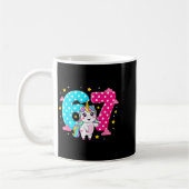 Mug Six Seven Bruh Dabbing Licorne 6 7 Mème 7e Anniver (Gauche)