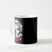 Mug Six Seven Bruh Funny Checkered Cool Santa Claus Ro (Devant gauche)