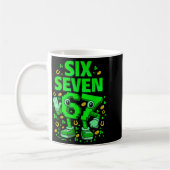 Mug Six seven bruh St Patrick jour 67 mème 67 brainrot (Gauche)