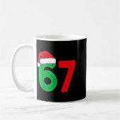Mug Six Seven Christmas 6 7 Meme Funny Christmas (Gauche)