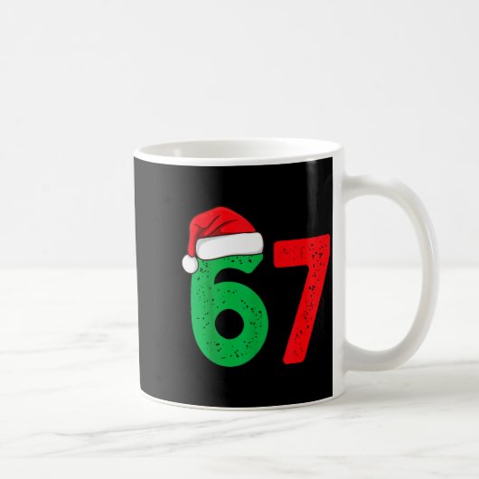 Mug Six Seven Christmas 6 7 Meme Funny Christmas (Droite)