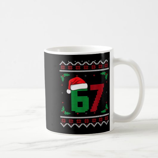 Mug Six Seven Christmas 6 7 Ugly Christmas Sweater (Droite)