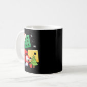 Mug Six Seven Christmas Three Dice Santa Hat 67 Meme (Devant gauche)