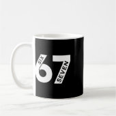Mug Six Seven Cool Numéro Génération Alpha Argot 6 7 T (Gauche)