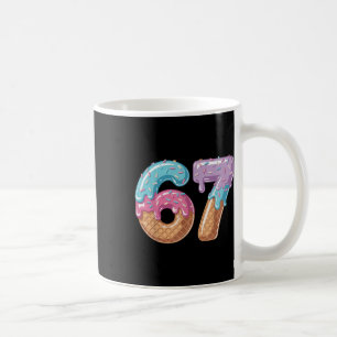 Mug Six Seven Crème Glacée Dégoulinant Drôle 67 Mème N
