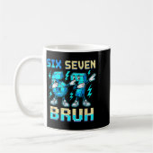 Mug Six Seven Dabbing Cool Meme Bruh 67 Funny Dab Numb (Gauche)