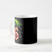 Mug Six Seven Funny Christmas Couple Matching Meme (Devant gauche)