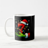 Mug Six Seven Funny Christmas Meme Couple Matching  (Gauche)